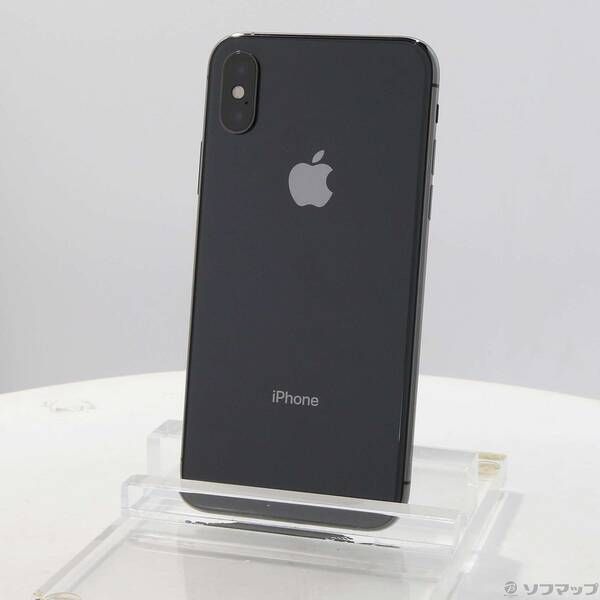 中古品〕 iPhoneXS 64GB スペースグレイ MTAW2J／A SIMフリー