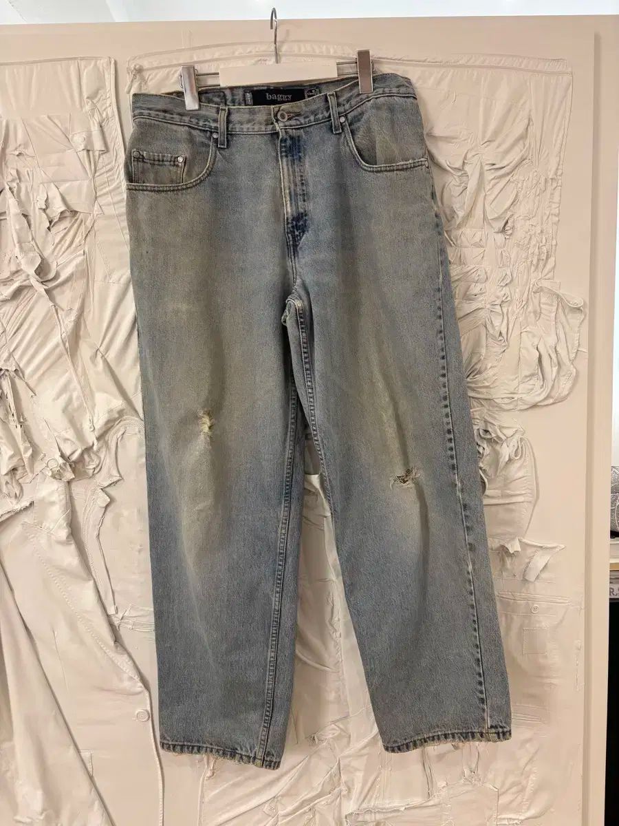 90s ー 00s LEVI S リーバイス シルバータップ バギーパンツ 34x32