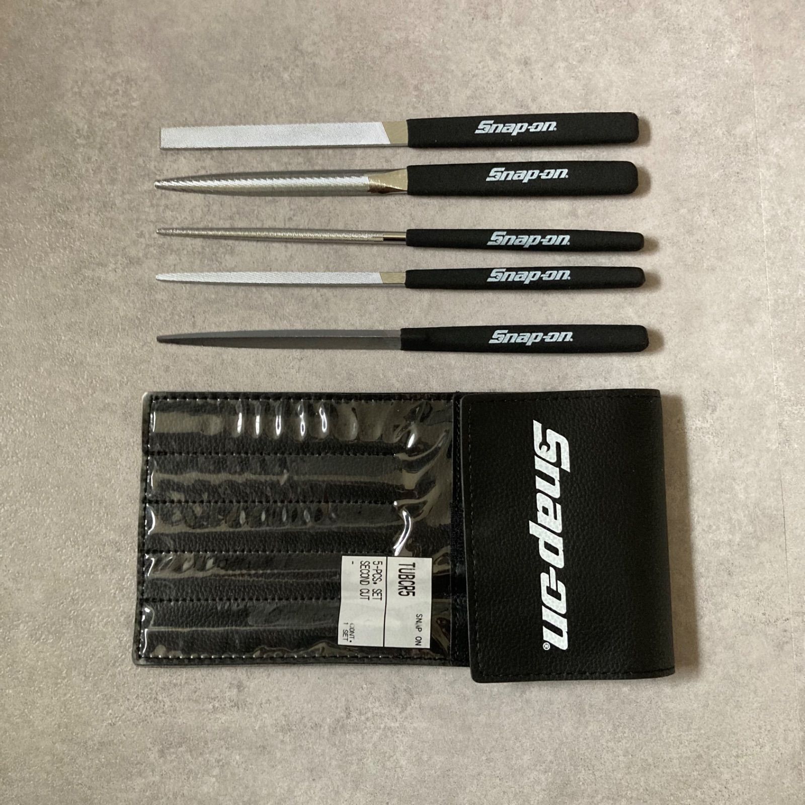 Snap-on スナップオン 組ヤスリ5本セット TUBCR5