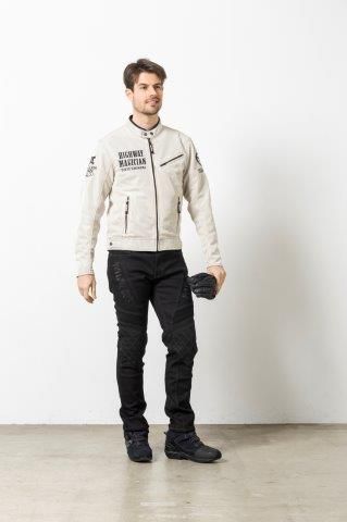 K*Y様 YB5121 アイボリー Lサイズ ライトメッシュジャケット YeLLOW CORN イエローコーン YB-5121 バイクウェア バイクジャケット