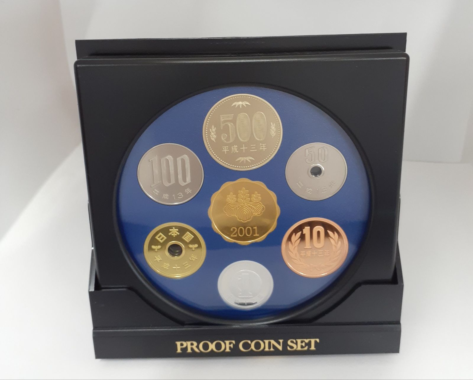 西暦2001年　純金 仕上げ プルーフメダル Yahoo!オークション - 純銀メダル 祝 2001年記念プルーフメダル
