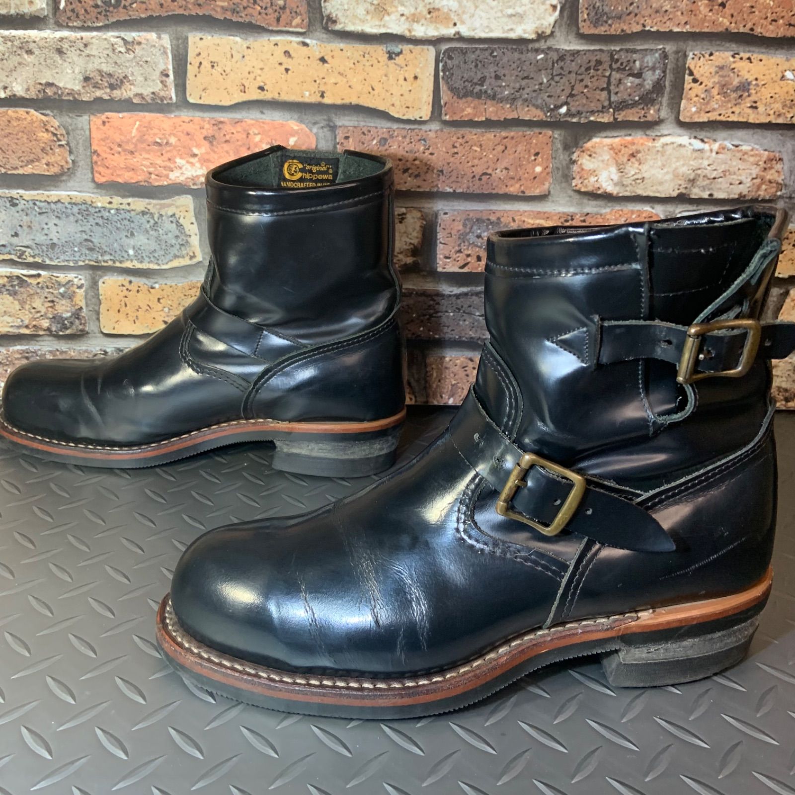 Chippewa 99951 ショートエンジニアブーツ US9E/27cm 【公式通販】