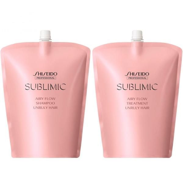 【セット品】資生堂 サブリミック エアリーフロー シャンプー u0026 トリートメント U 1800ml まとまりにくい髪 UNRULY HAIR LSC
