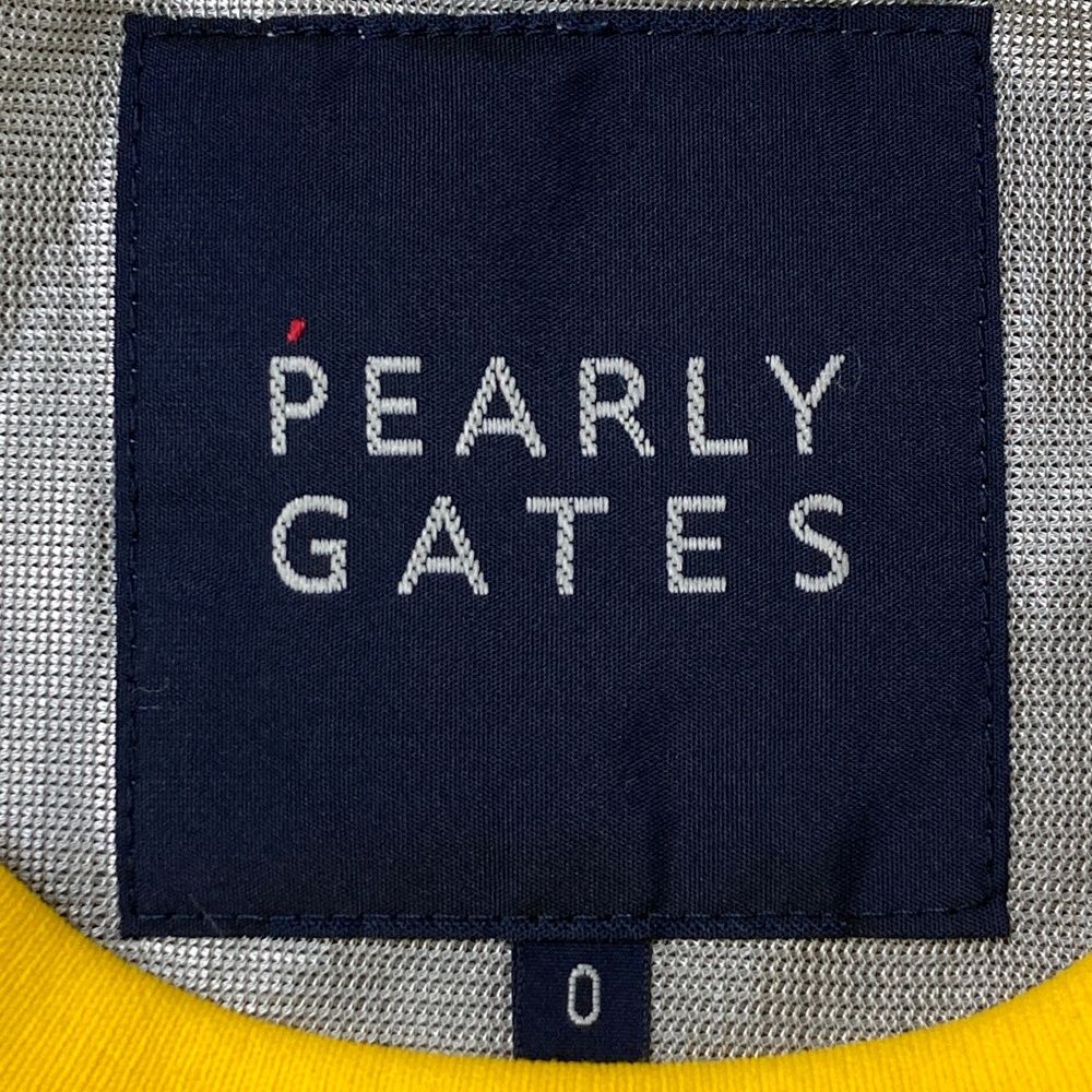 サイズ：0 PEARLY GATES パーリーゲイツ  裏地付き 長袖ブルゾン ジャケット チェック柄 ネイビー系 [240101476886] ゴルフウェア レディース ストスト サイズ：0 PEARLY GATES パーリーゲイツ 裏地付き 長袖ブルゾン