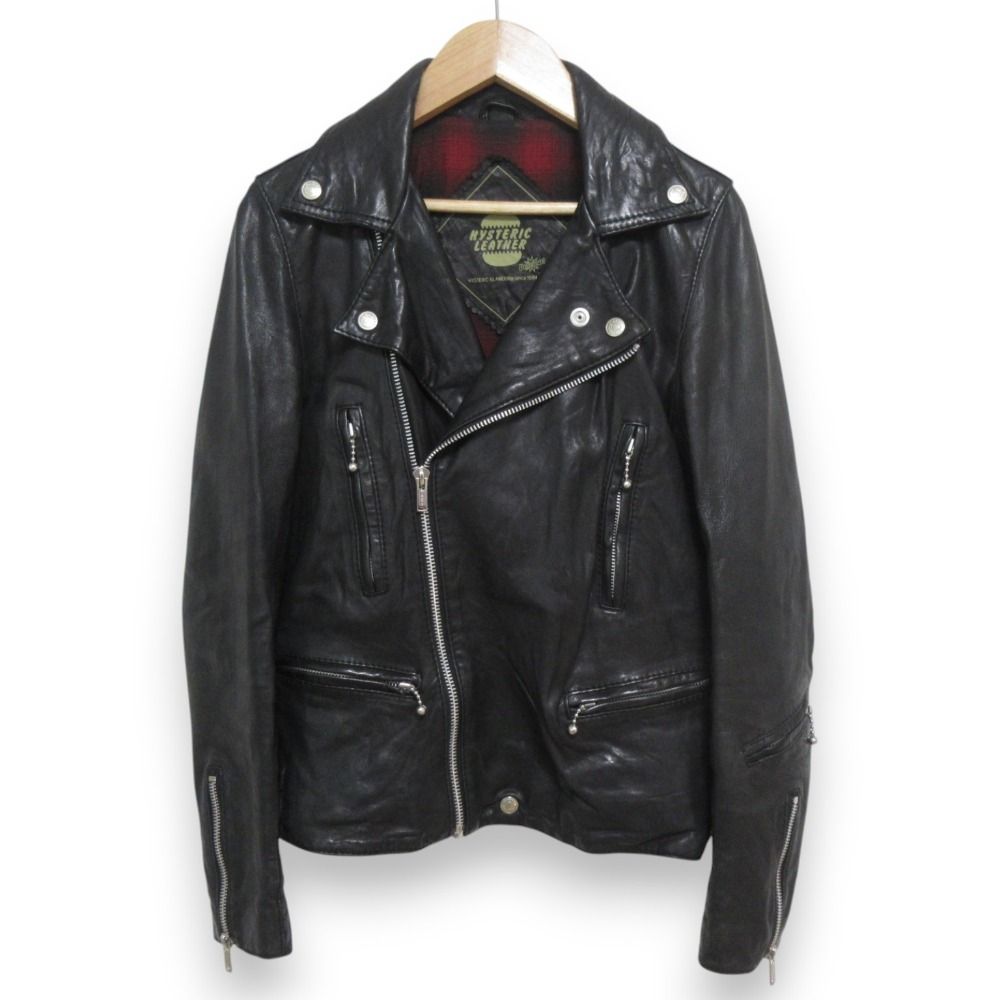 ヒステリックグラマー、レディースライダースジャケット レザージャケット ヒステリックグラマー レディース ライダース ジャケット HYSTERIC