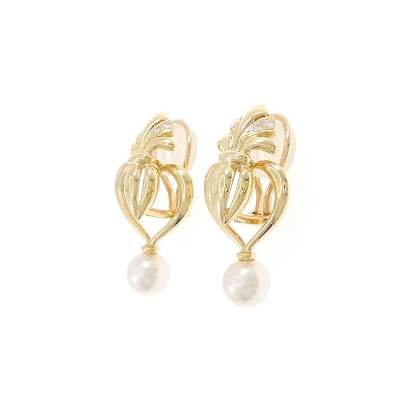 ミキモト アコヤパール イヤリング 7mm