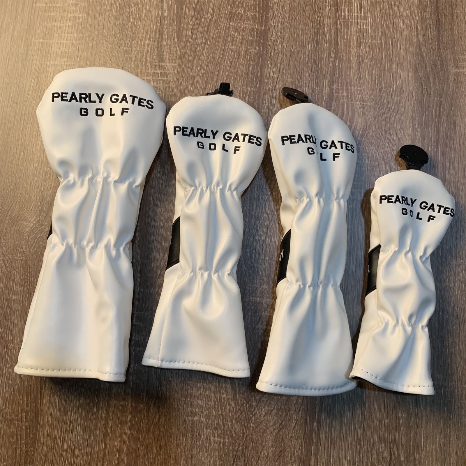 【再入荷】 PEARLY GATES パーリーゲイツ ゴルフ ウッドカバー セット ラウンド用品・アクセサリー