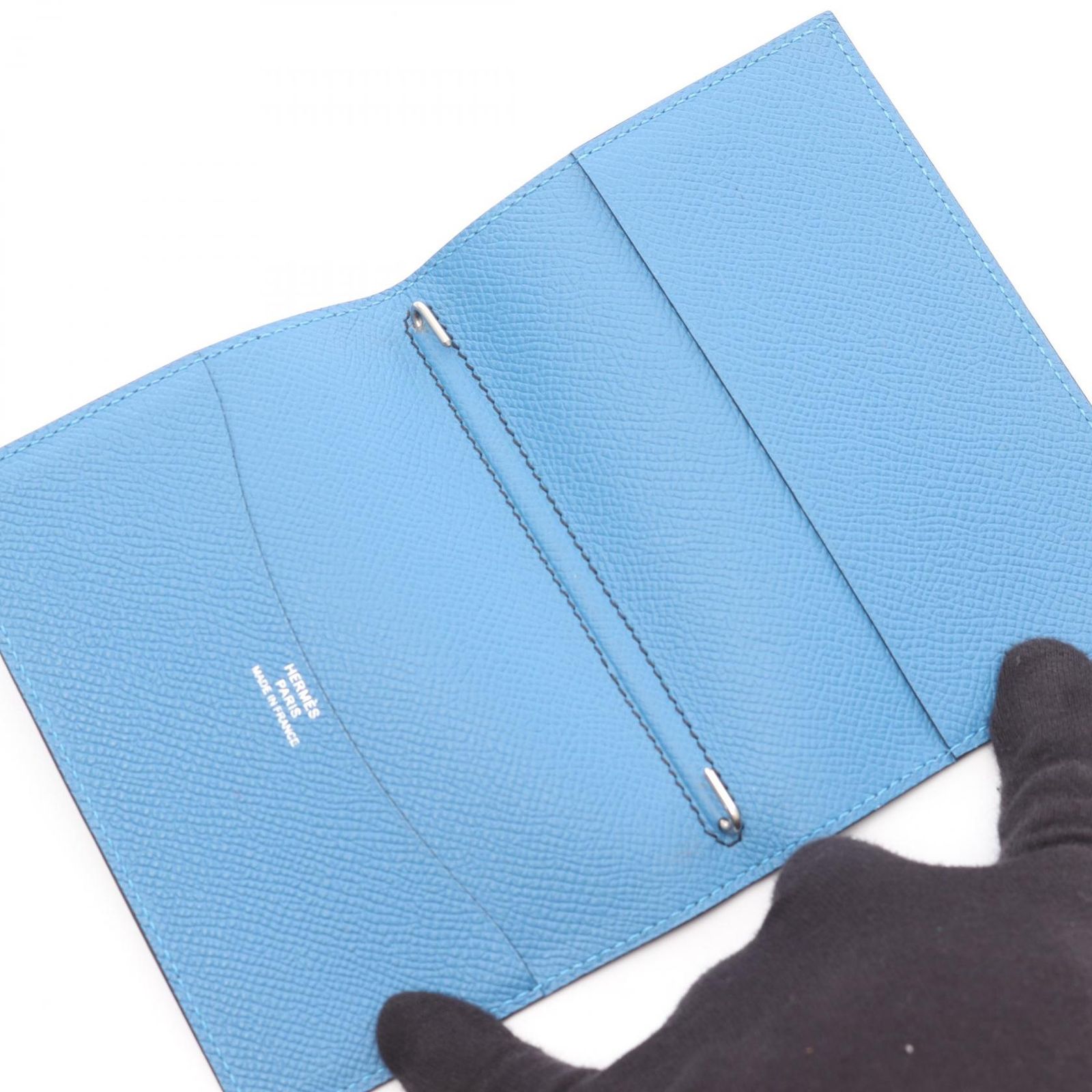と*む様 【新品未使用】エルメス　手帳カバー　アジェンダGM ヴェルソ　ブルーイ HERMES （新品・未使用品）エルメス アジェンダ GM 手帳カバー