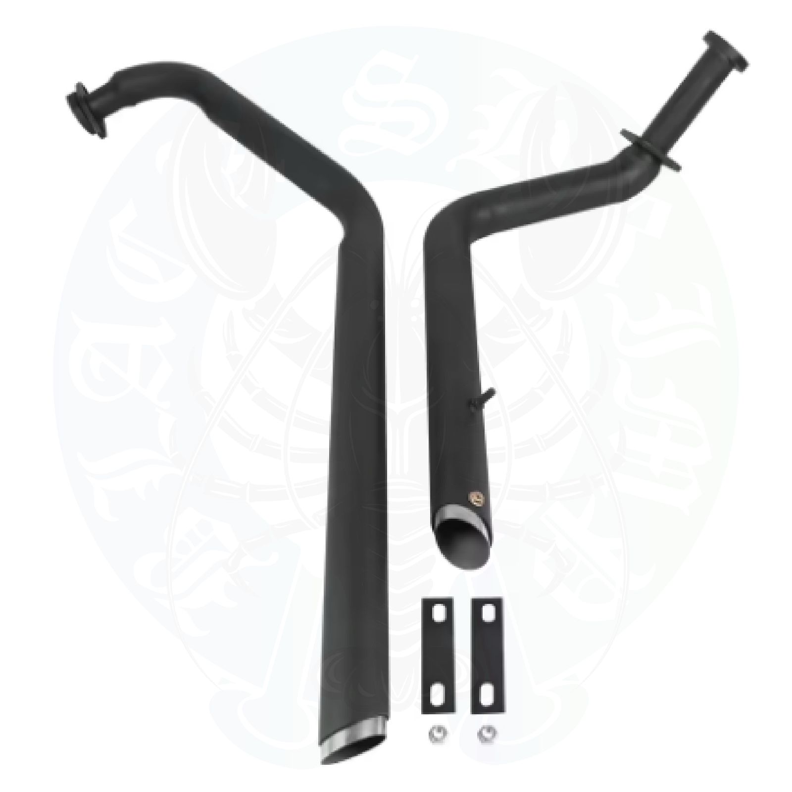 イントルーダークラシック400 800 フルエキゾーストマフラー 右2本出し