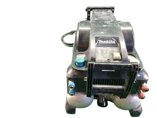 比較的 makita マキタ 100V 50Hz|60Hz 常圧|高圧 エアコンプレッサー AC460XL 黒 11L エアーコンプレッサー エア工具