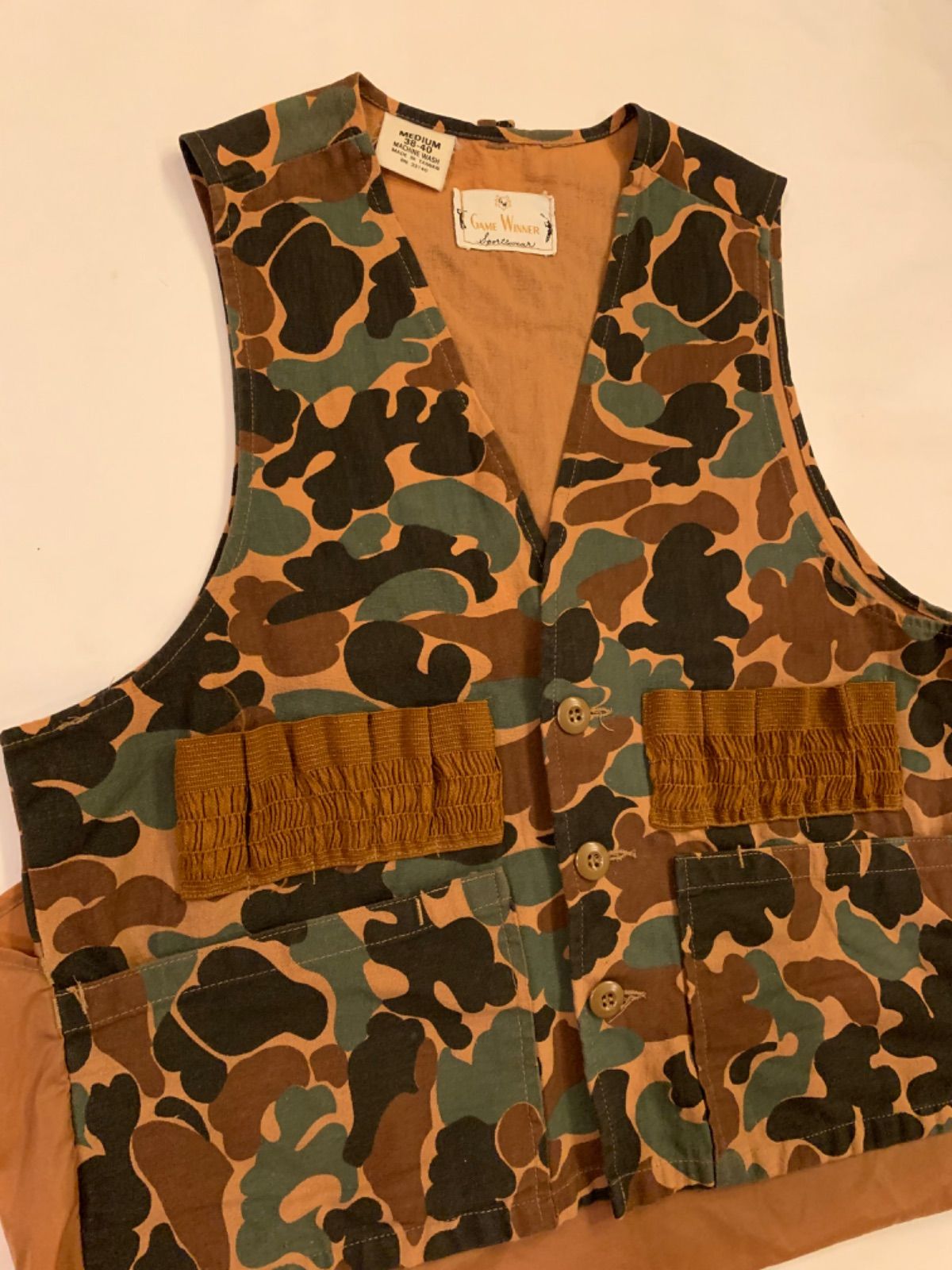 70s GAME WINNER SPORTSWEAR Hunting Vest ゲームウィナースポーツ