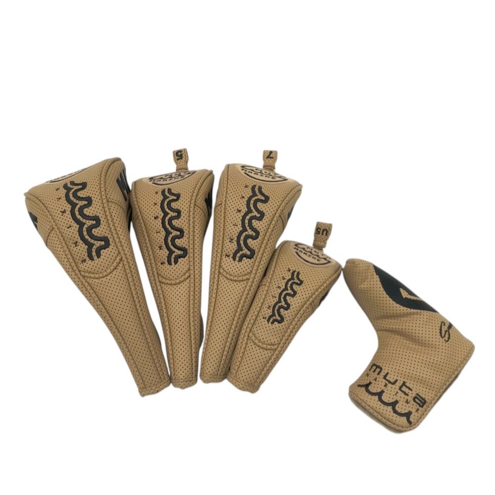 即日発送】ムータマリン ゴルフヘッドカバー 5個セット muta marine