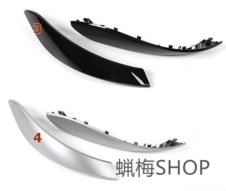 BMW 3 4シリーズ F30 F35 3GT 2012-2019 インテリアアームレストパネルプルハンドル 4P 7色選択YR人気注目