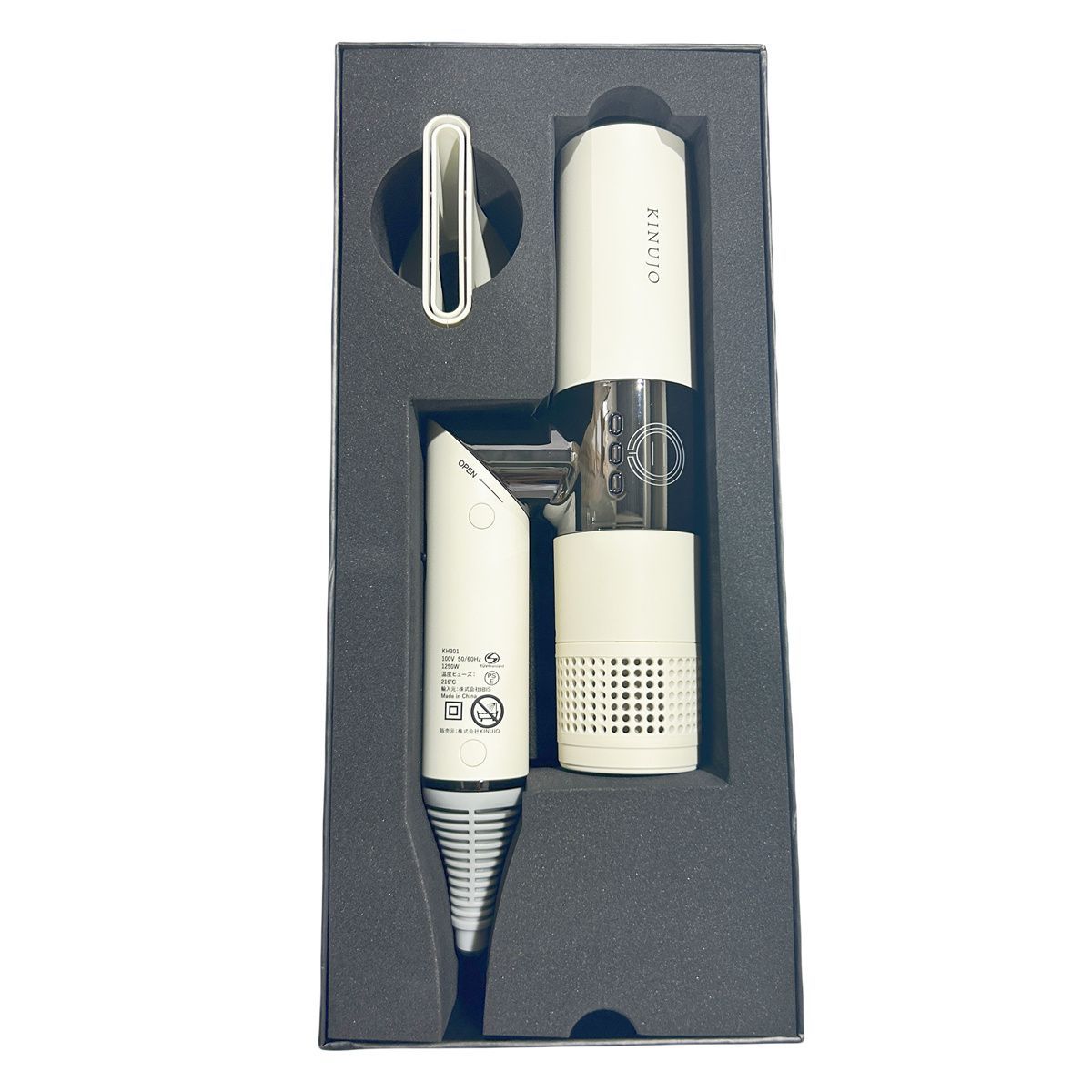 KINUJO 絹女 KH301 ヘアドライヤー ホワイト ヘアドライヤー 大