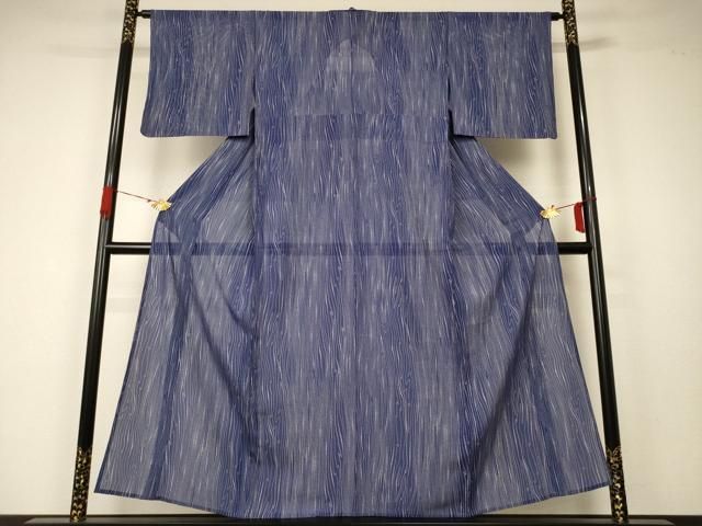 平和屋着物＊夏物 小紋 絽 木目文 正絹 逸品 AAAZ4699jd - メルカリ