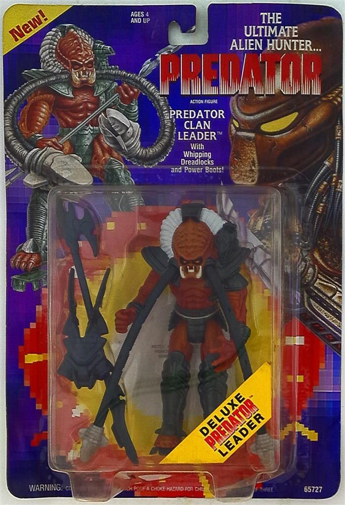 KENNER ACTION FIGURE PREDATOR CLAN LEADER