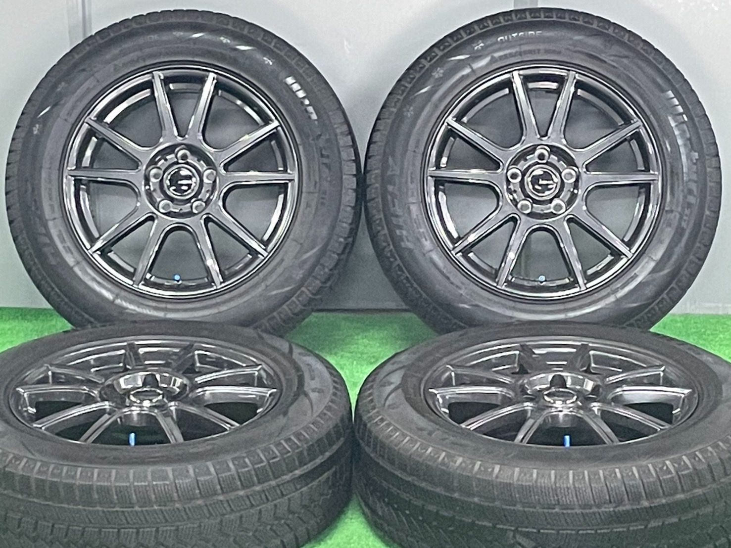 バリ溝スタッドレス ZACK 12in 4.00B 42 PCD100 アイスナビカーゴ 145R12 N-VAN バモス サンバー ハイゼット アトレー エブリィ バン