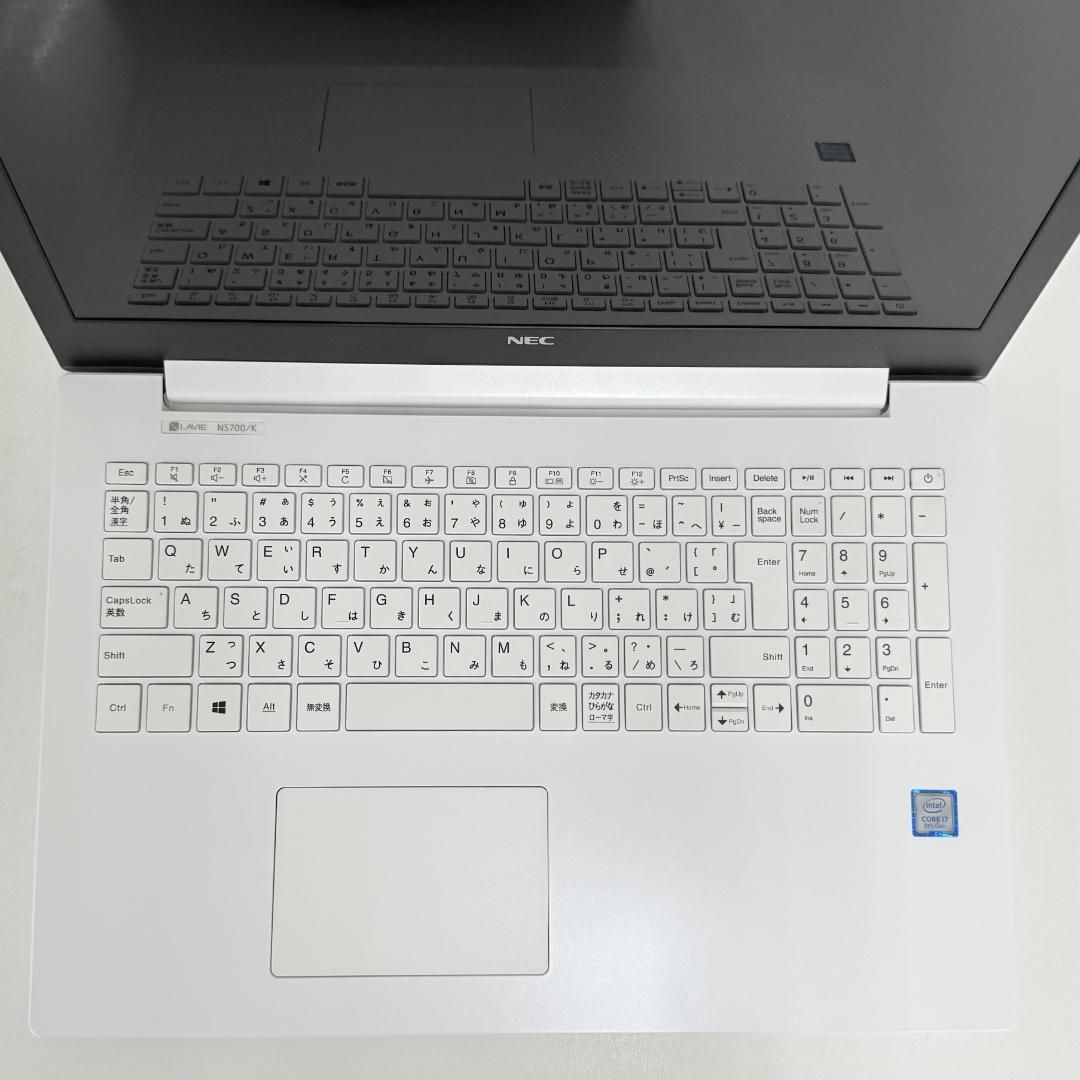 NEC㉙|SSD256GB|メモリ20GB|corei7|office|Windows11|ノートパソコン|第8世代|NVMe|PCIe|内蔵HDD1TB|フルHD|Blu-ray