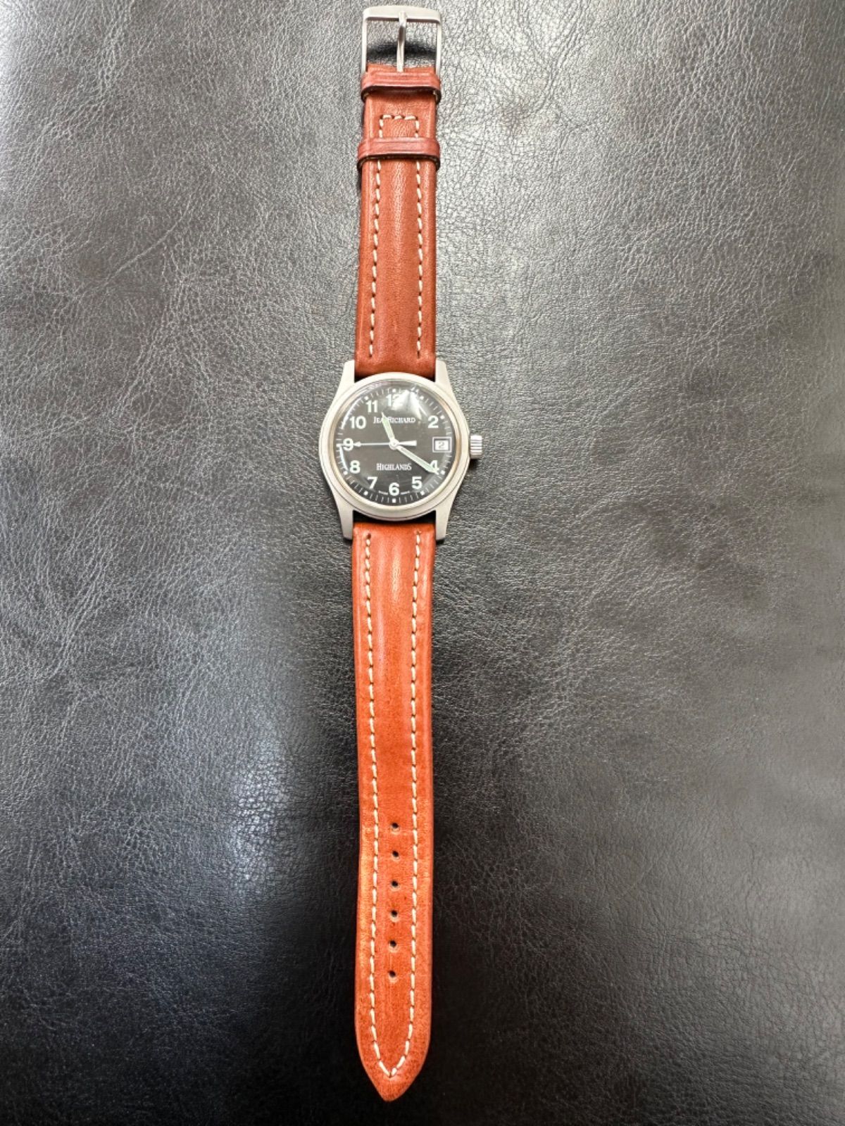 美品】ジャンリシャール JEAN RICHARD Hightlands 手巻 - メルカリ