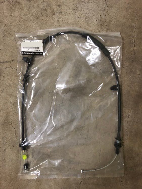 未使用 マツダ RX-7 FD3S 純正 スロットルワイヤー アクセルケーブル MAZDA throttle wire