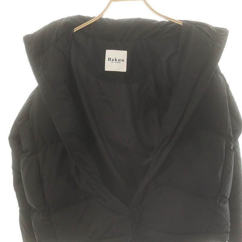 ハクウ Hakuu コート アウター ダウン M ブラック /DO □OS - メルカリ 