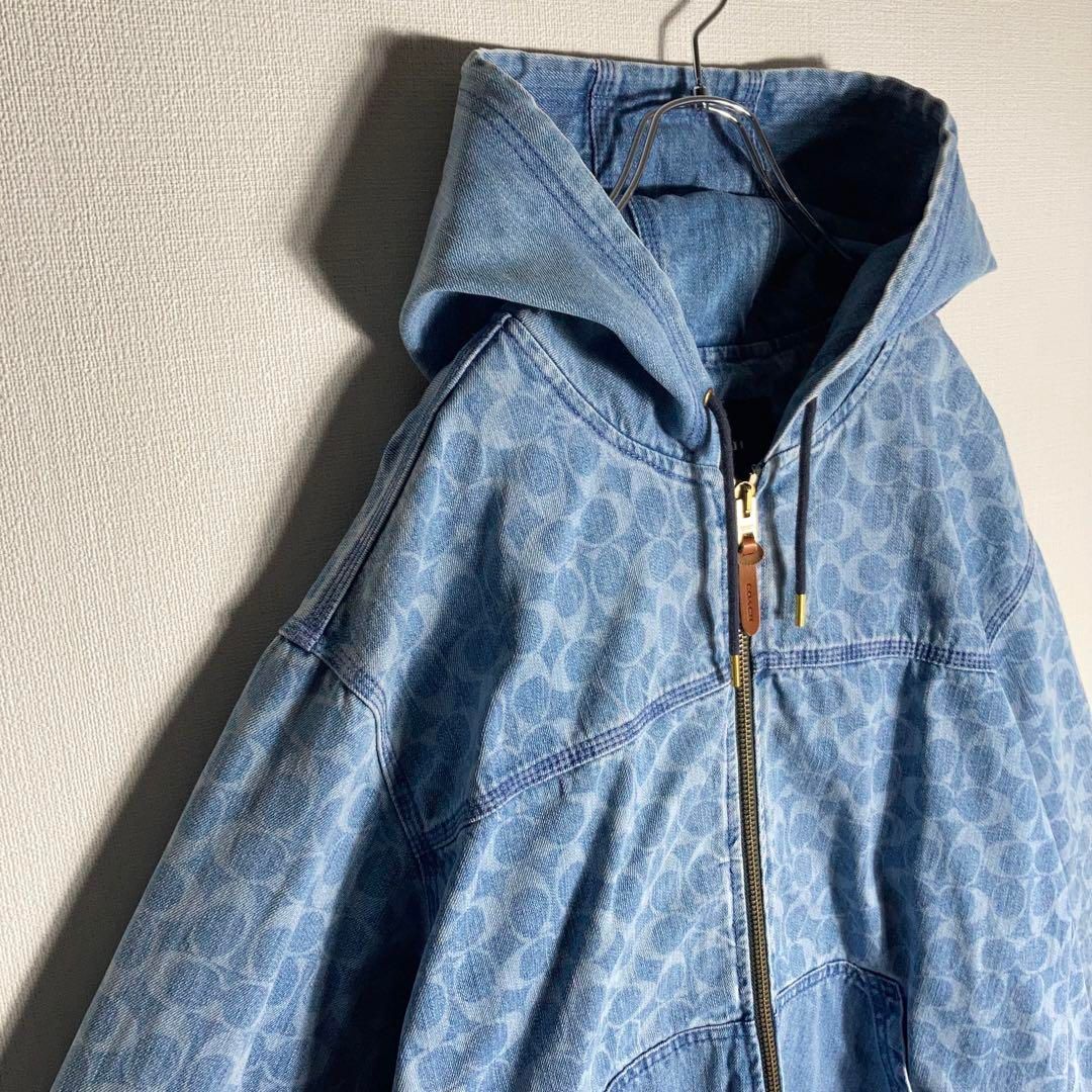 XLサイズ】COACH デニムジャケット アクティブジャケット