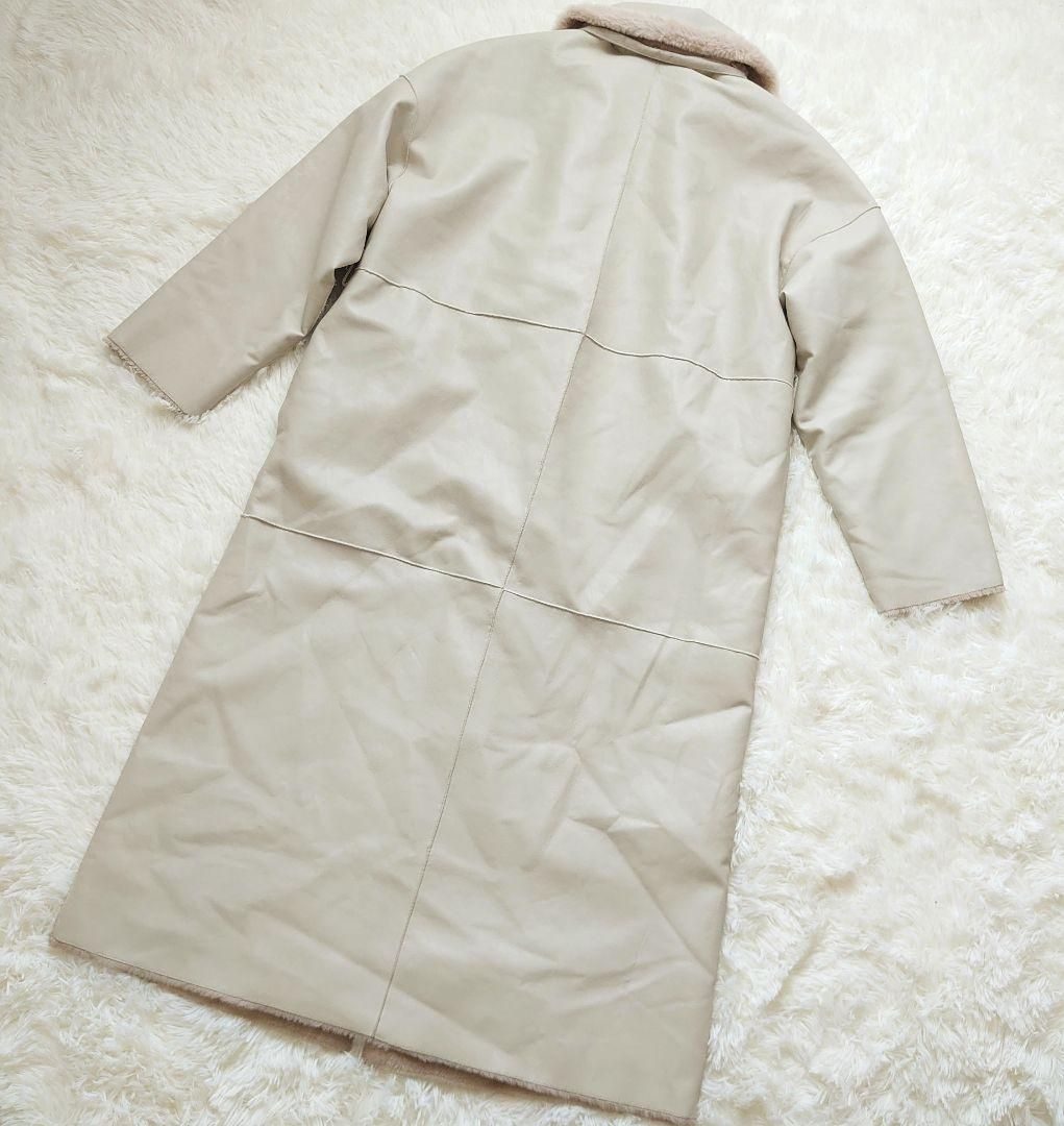 フェイクレザー コート