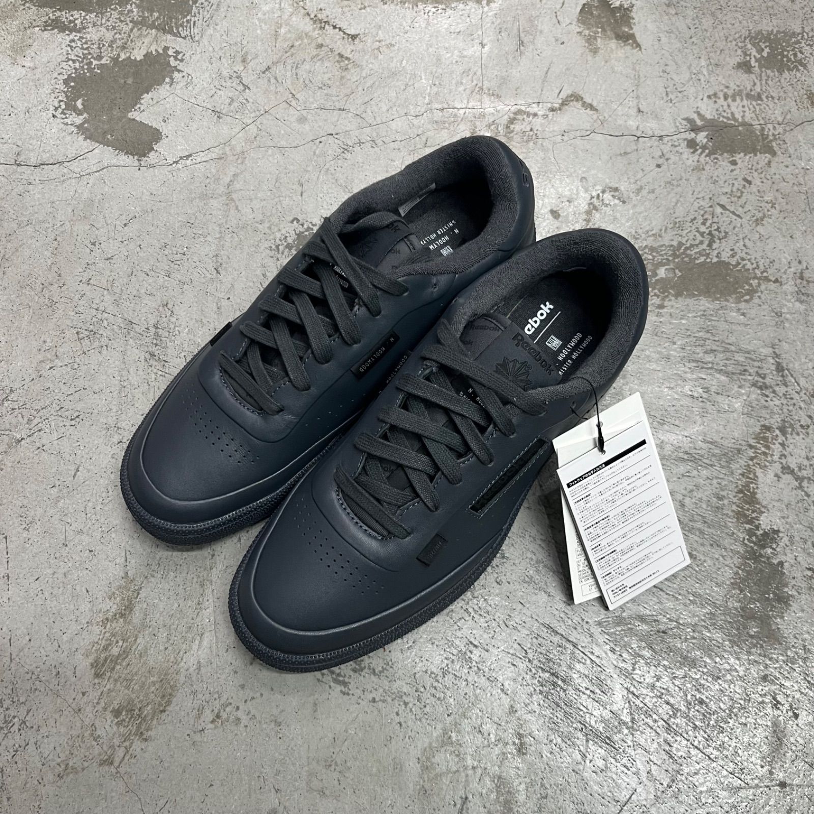 参考上代36300円 未使用品 N.HOOLYWOOD × Reebok CLUB C 85 VINTAGE 