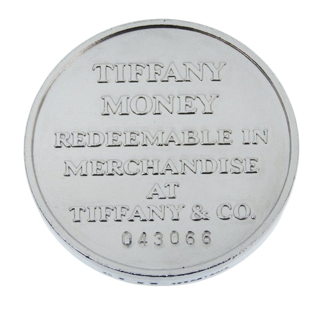超美品 ティファニー TIFFANY&Co. T&CO TWENTY FIVE DOLLARS 25ドル