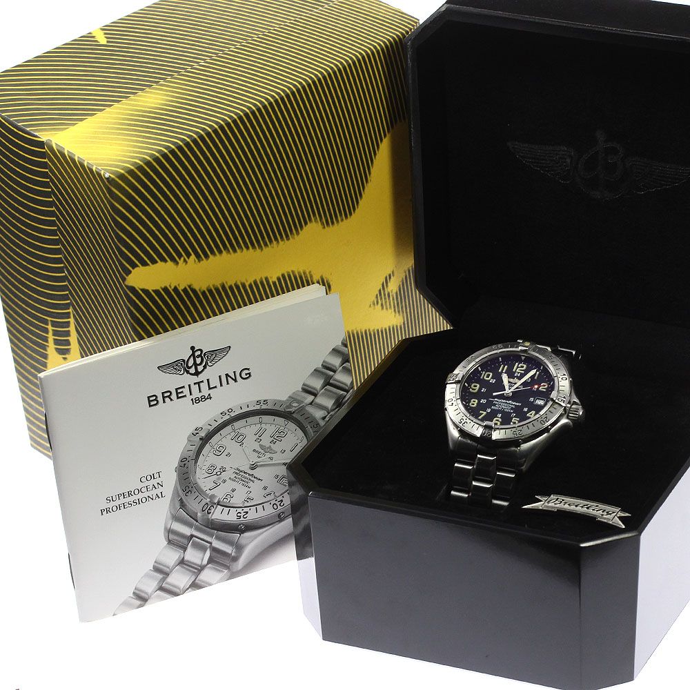 ブライトリング BREITLING A17345 スーパーオーシャン デイト 自動巻き