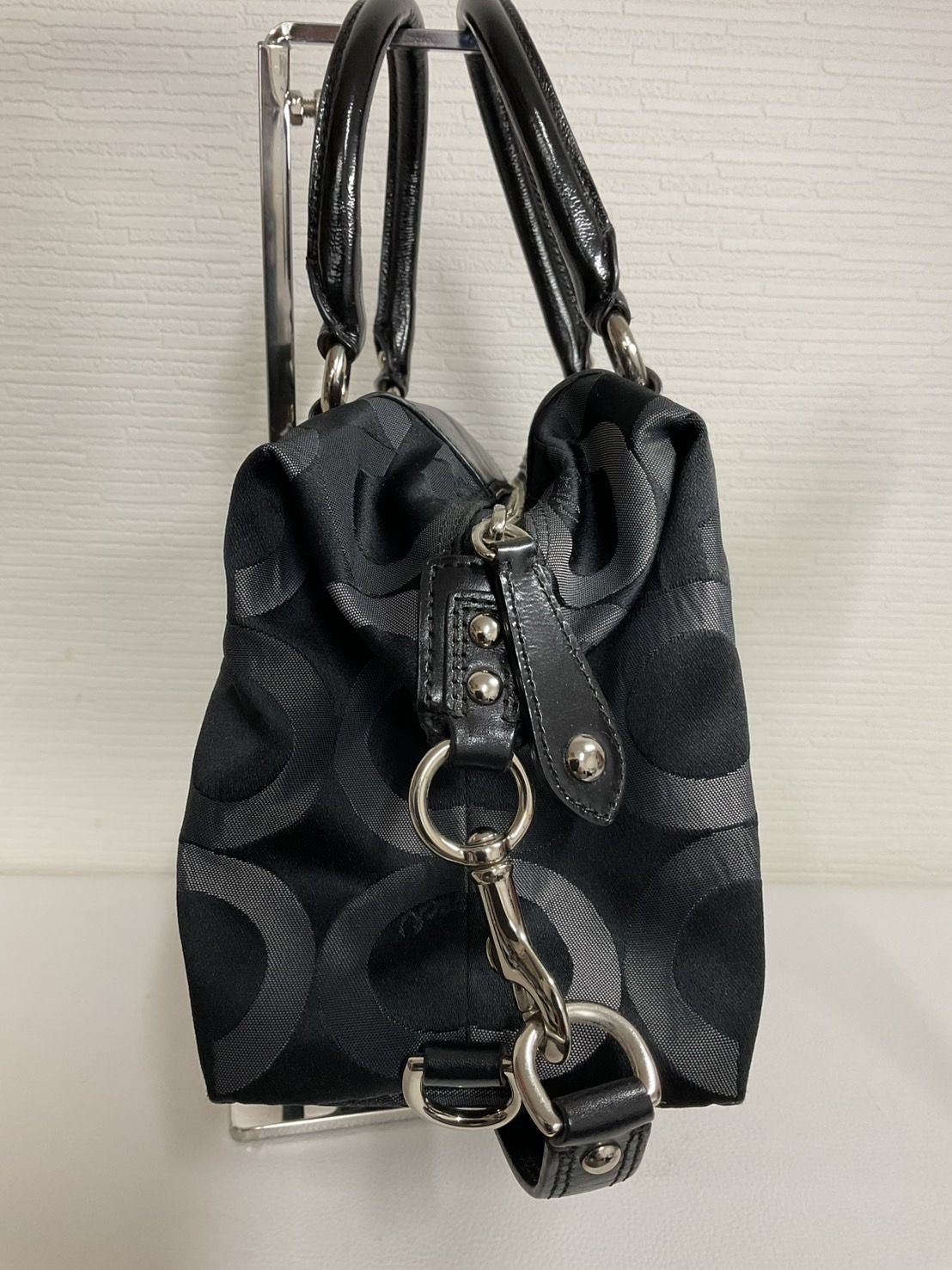 中古美品正規品】COACH コーチ マディソン オプアート 2WAYショルダー