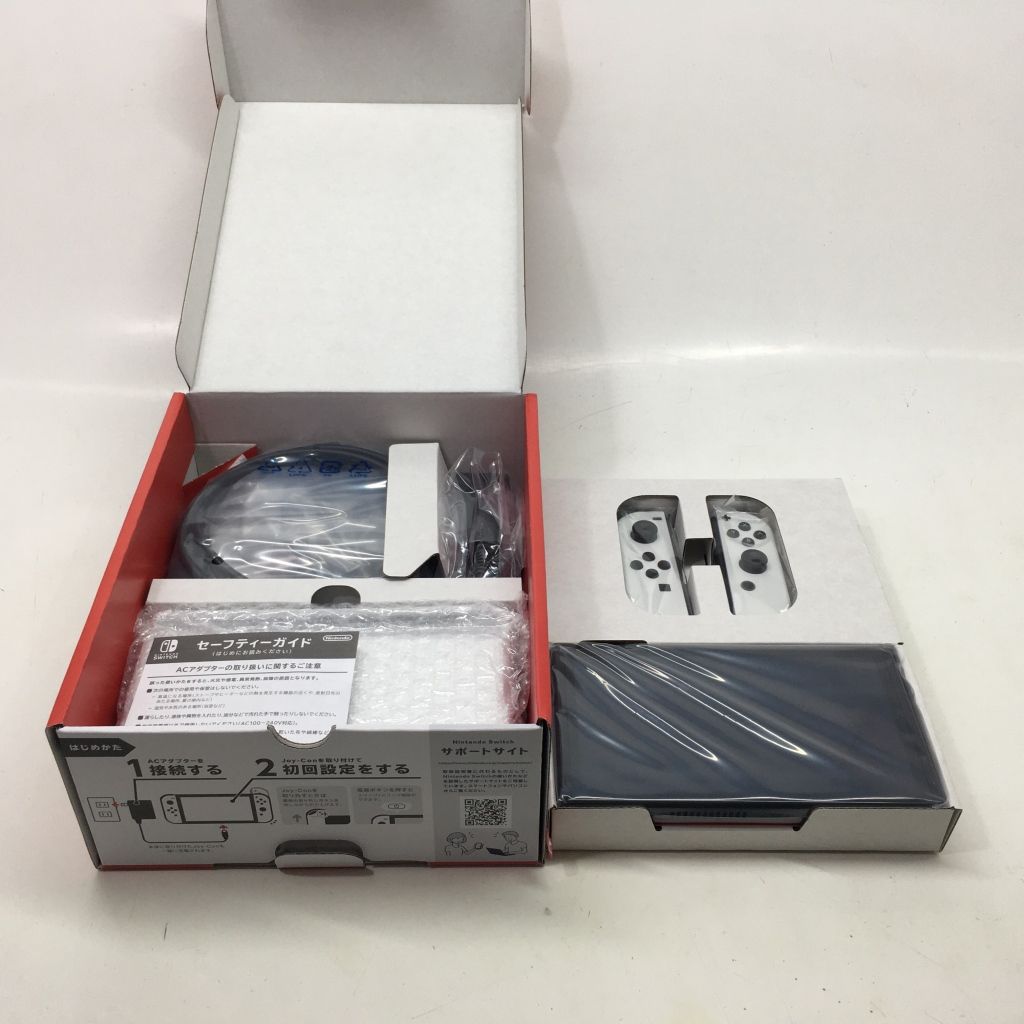 01w-2773 〇 未使用品 Nintendo Switch本体 有機ELモデル Joy-Con(L/R 