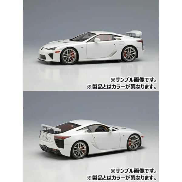 ミニカー　1/43 Lexus LFA 2010 Rear Wing up(パールレッド) [EM698C] 新品 EIDOLON 1/43 レクサス LFA 2010 リアウィングアップ