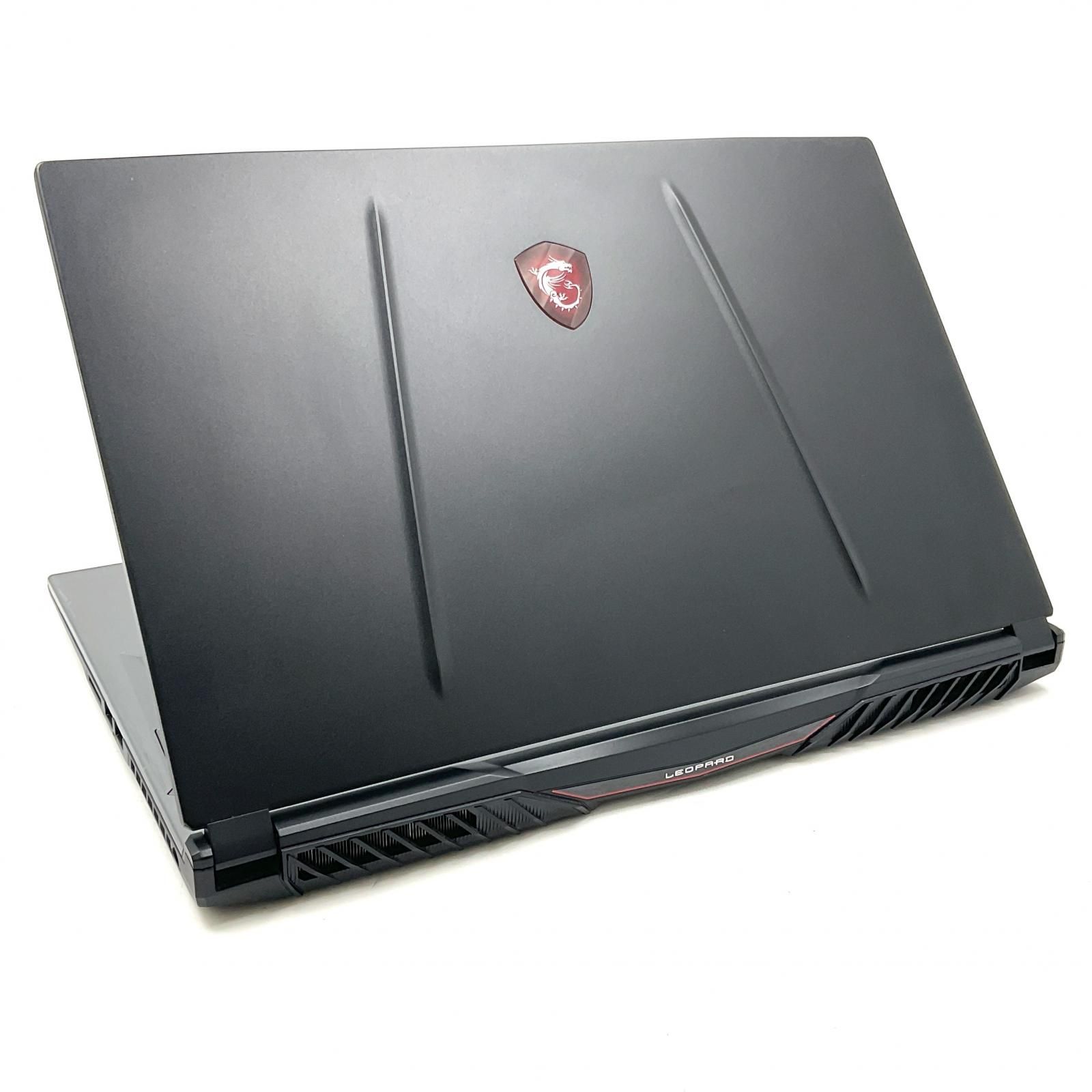 【全額返金保証】【最速発送】MSI GP75 Leopard MS-17E2 /i7-9750H /16GB /256GB + 1TB /GTX 1660Ti /74%【美品・動作良好・良品】