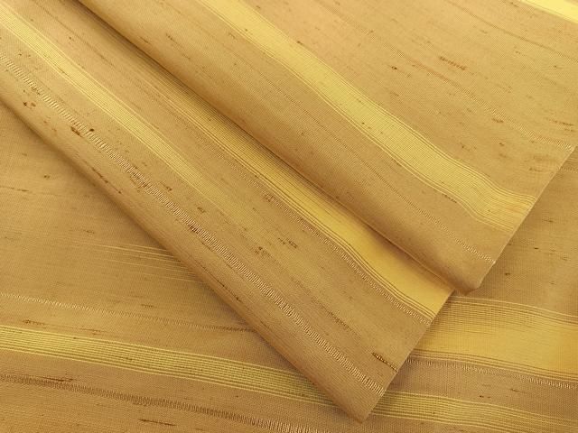 平和屋着物○上質な紬 横段文 正絹 逸品 AABB0239zg