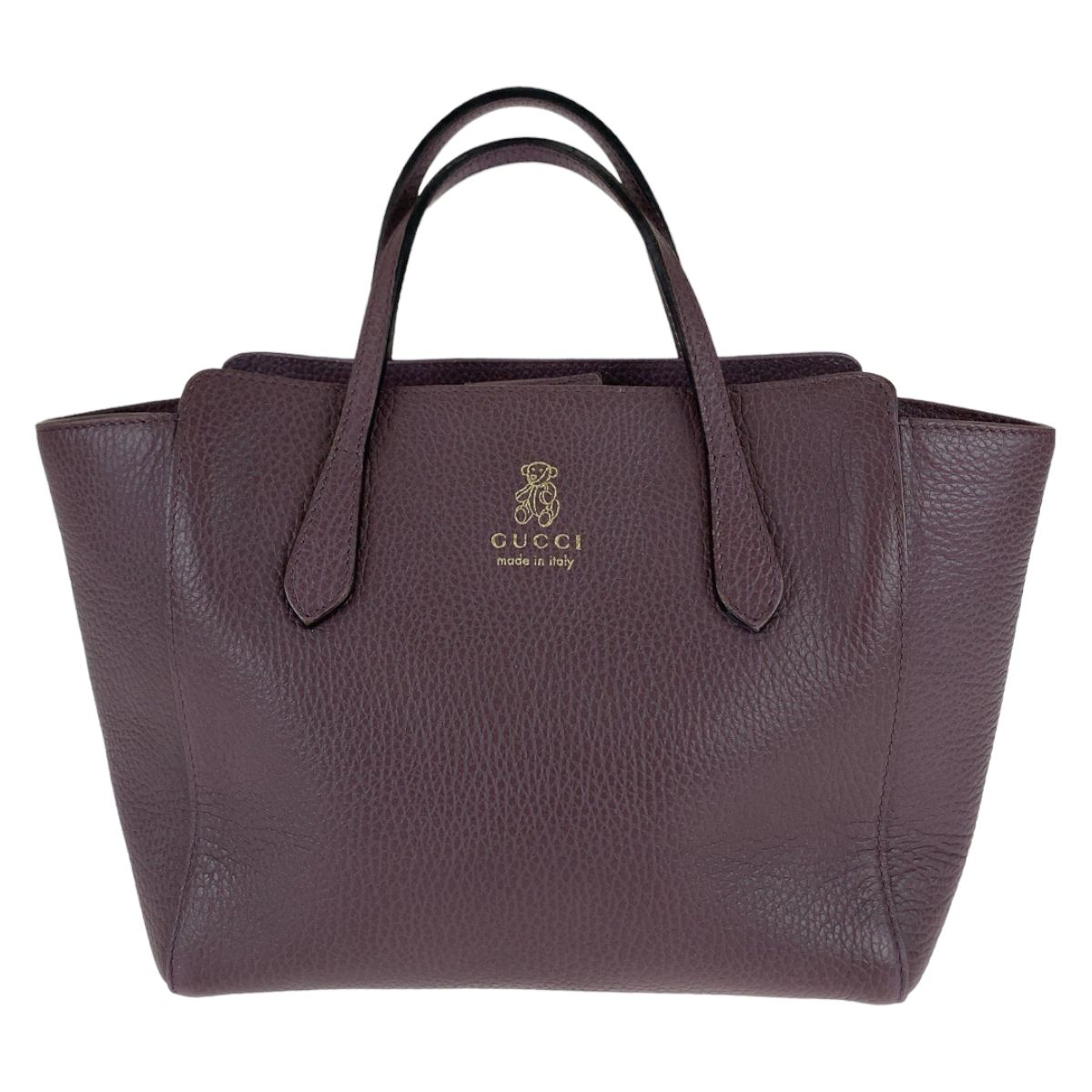 GUCCI グッチ チルドレンズ スウィング テディーベア レザー