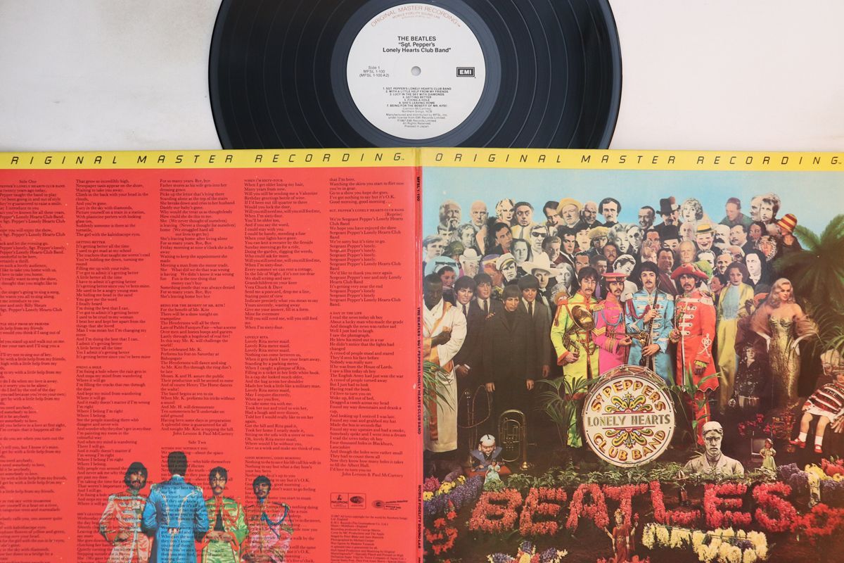 その他 LP/GF Beatles Sgt. Peppers Lonely Hearts Club Band MFSL1100 EMI US Vinyl /00400 LP/GF Beatles Sgt. Peppers Lonely Hearts Club Band MFSL1100