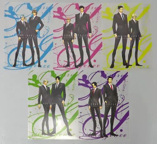 中古】クリアファイル 外務省128期 バディクリアファイルセット(5枚組 