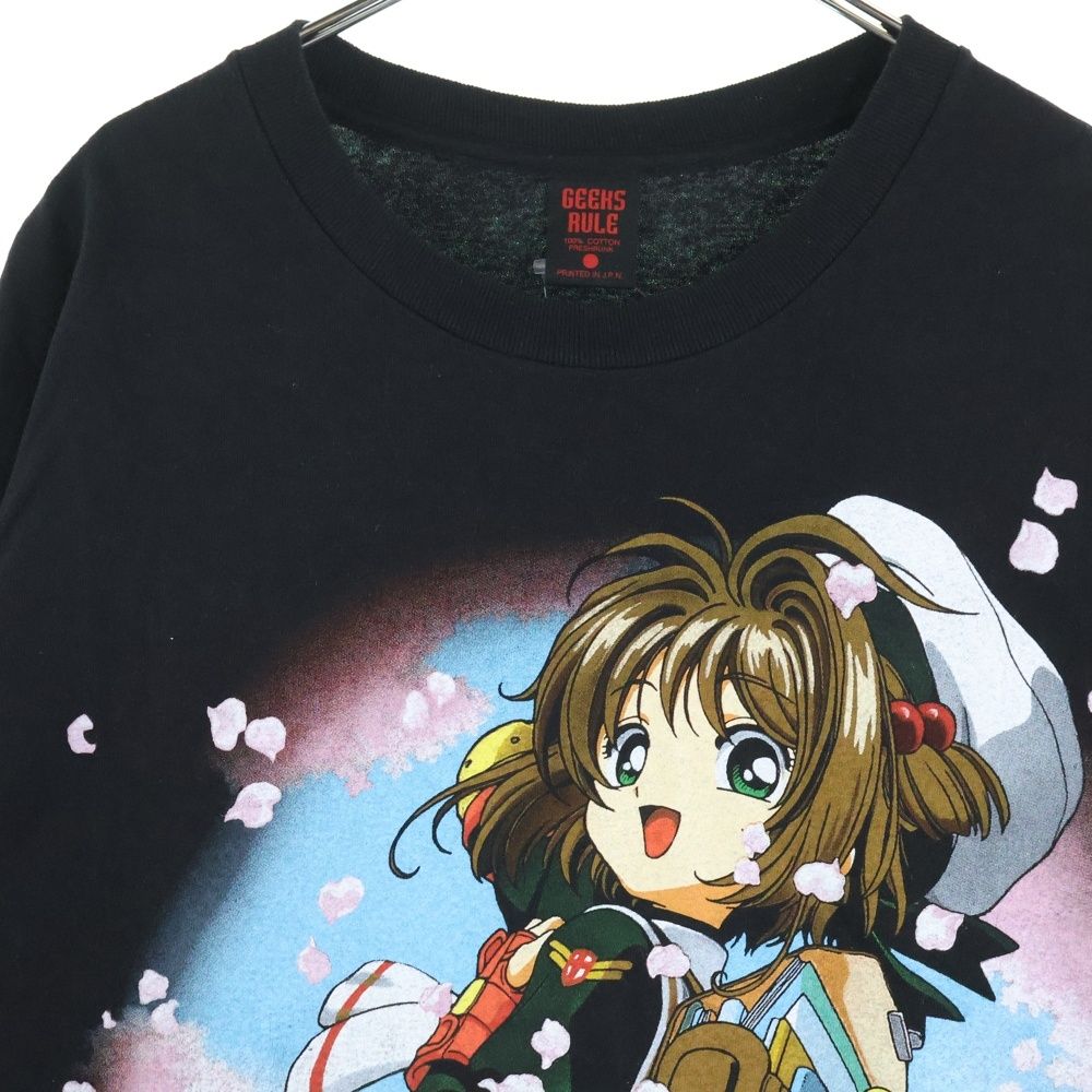 トップス CARDCAPTOR SAKURA GEEKS RULE T SHIRT CARDCAPTOR SAKURA GEEKS RULE T SHIRT CARDCAPTOR SAKURA