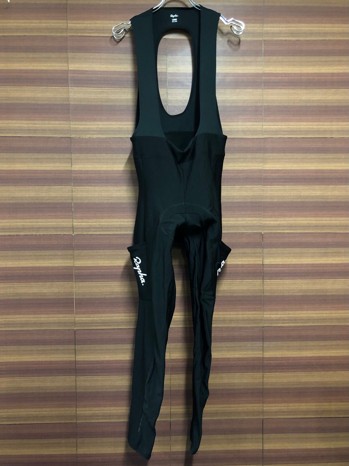 ラファ Rapha ビブタイツ メンズ　黒L 裏起毛 ラファ 車・バイク・自転車 ラファ Rapha ビブタイツ メンズ 黒L