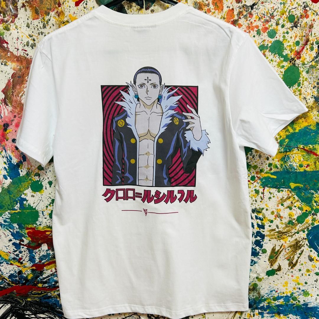 クロロ ハンターハンター リプリント Tシャツ 半袖 メンズ 新品 個性的