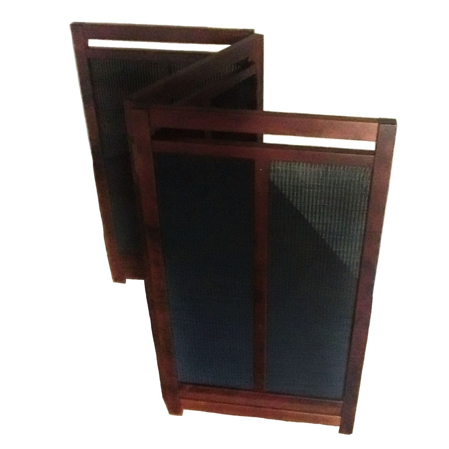 １台限定#3連限定パーテーション　フレームブラック燻し竹衝立　限定スクリーン 1台限定#3連限定パーテーション フレームブラック燻し竹衝立 限定