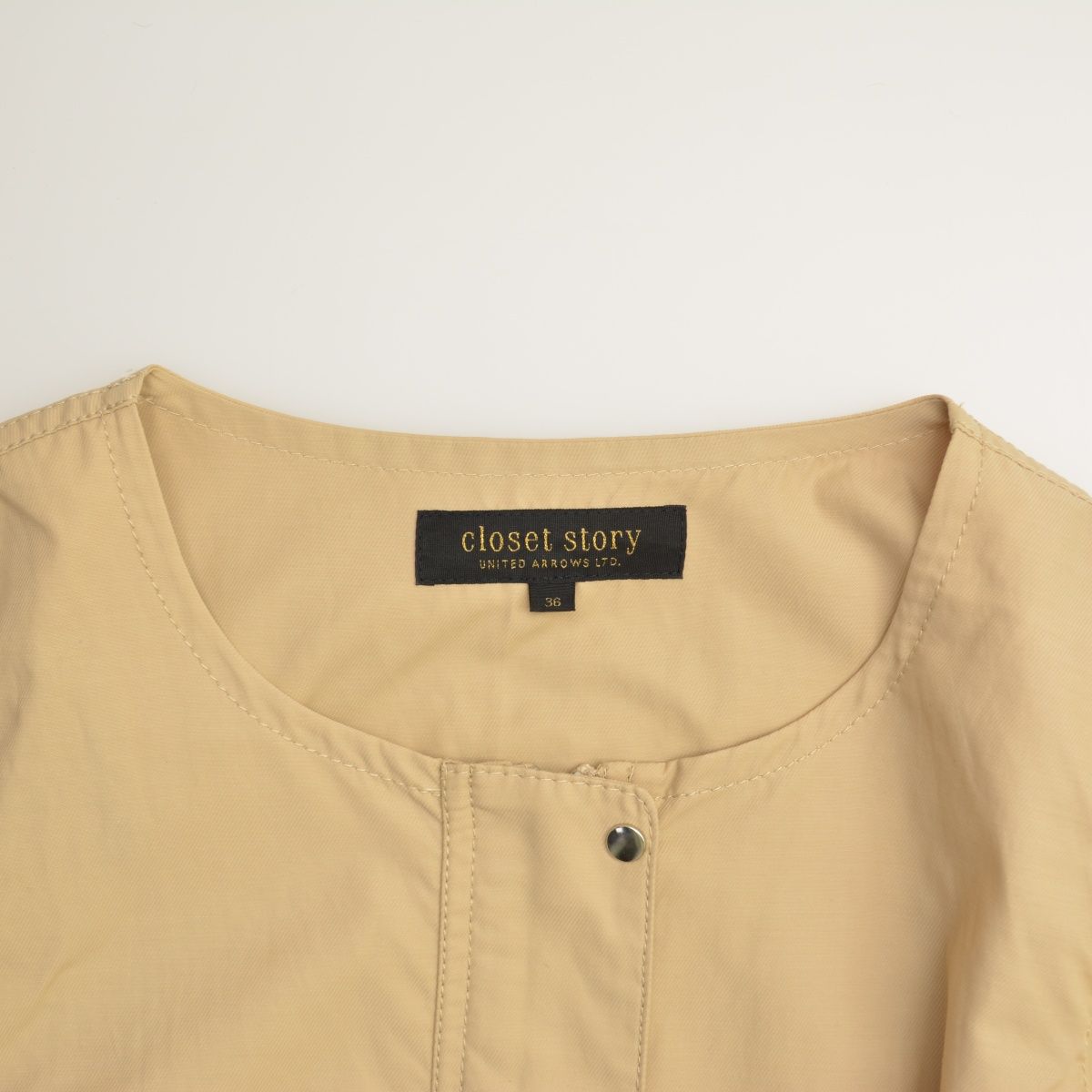 UNITEDARROWS】closet story ノーカラーコート UNITED ARROWS 