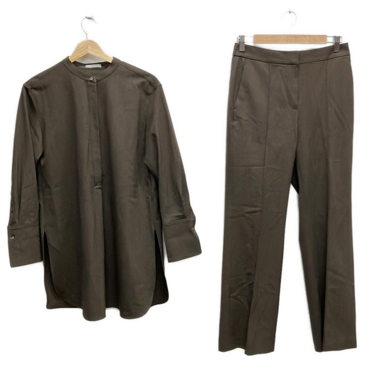 theory luxe セオリーリュクス レディースパンツセットアップ レディース - ダークブラウン
