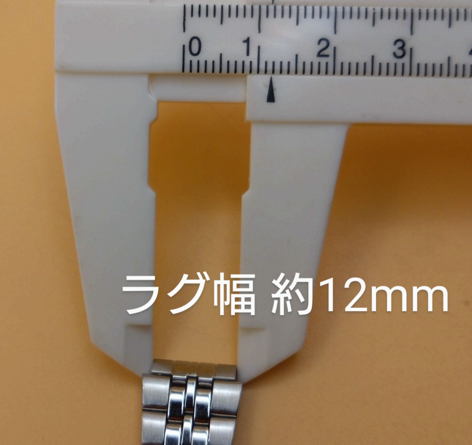 レディース 替えベルト ラグ幅約12mm 2本セット シルバー 未使用品 ⑧ 