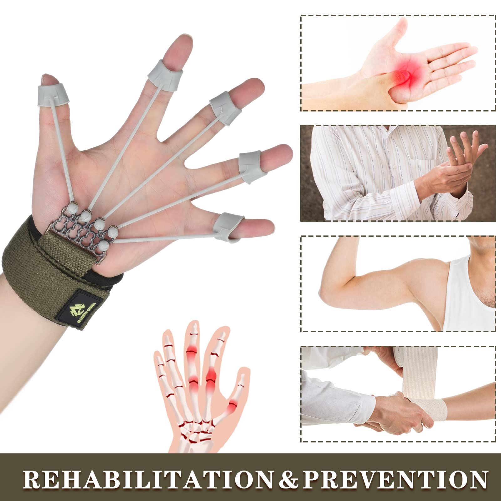 楽天市場】改良版 3点セット フィンガートレーナー 極厚 フィンガー