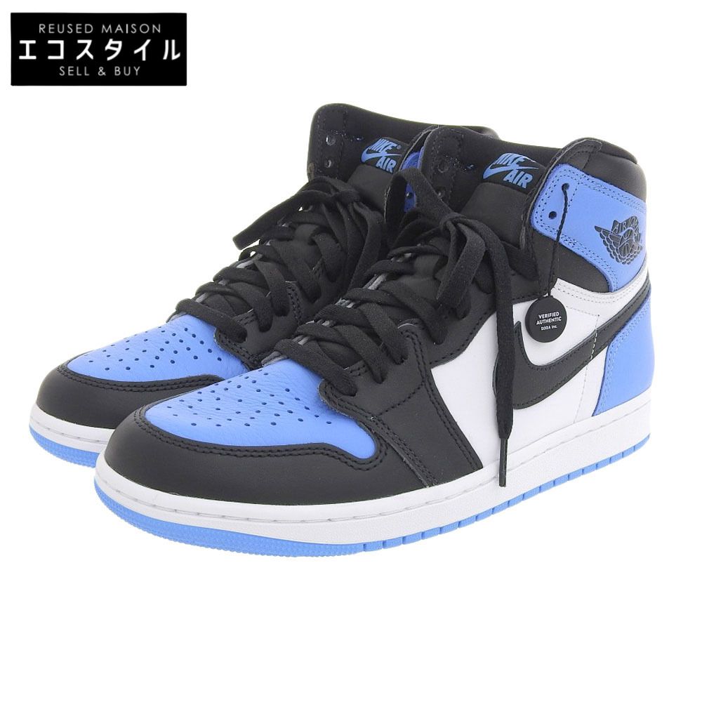 NIKE ナイキ ジョーダン1レトロハイOG スニーカー シューズ メンズ ユニバーシティブルー ブラック 27cm DZ5485-400 8 UK