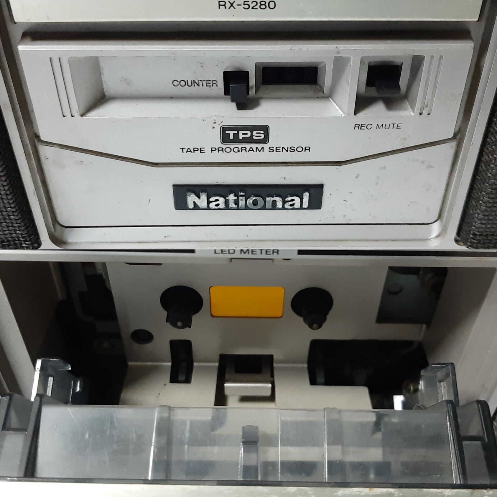 National ナショナル RX-5280 ラジオカセットプレーヤー AM/FM