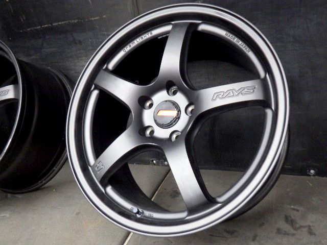 2904 A RAYS Gram Lights 57CR 18x8.5J 5穴 PCD114.3 50 4本 BRIGHTFACE_UK