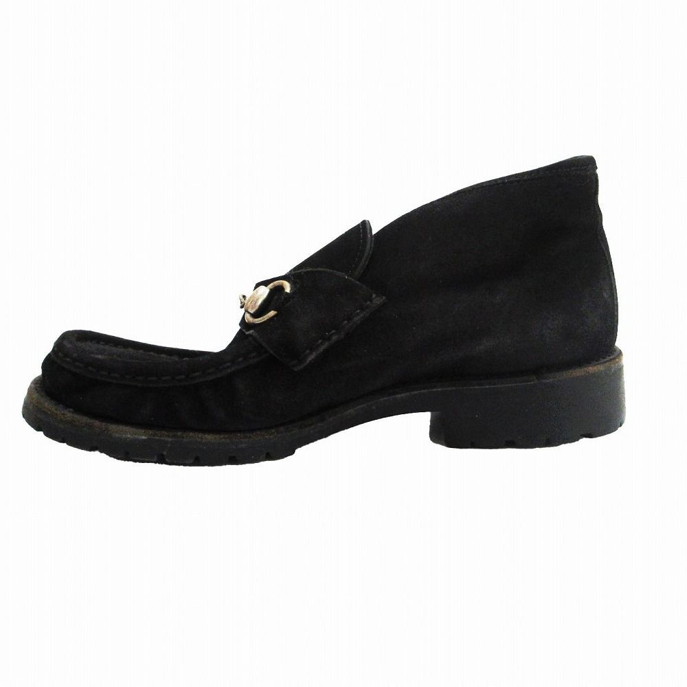 グッチ GUCCI ホースビット スエード チャッカ ブーツ